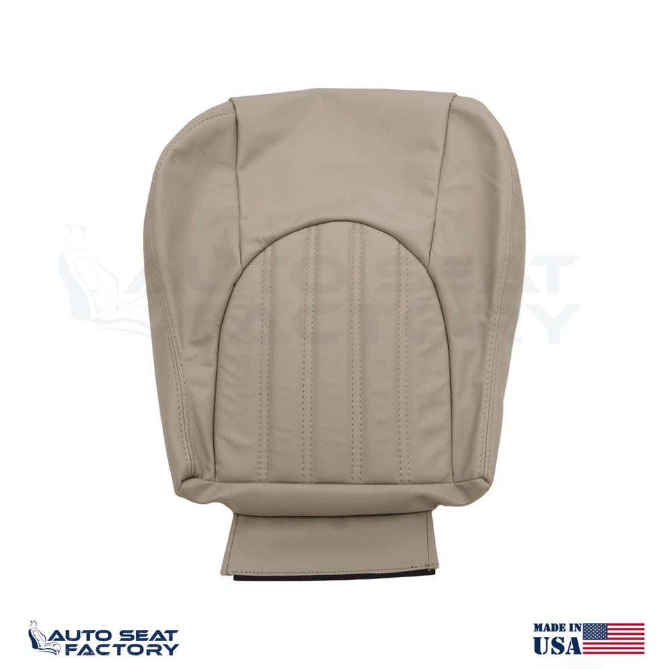 2001 -2005 Fits Jaguar XK8 XKR LEFT & RIGHT Bottom SDC Coffee Leather Seat Cover - Image 4 of 4