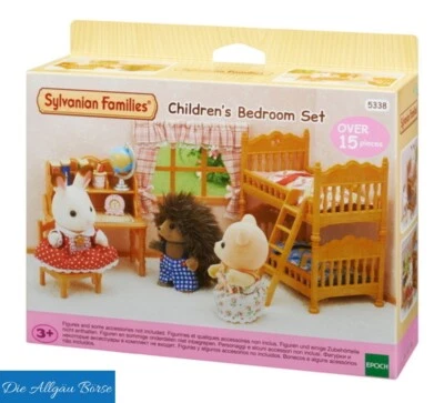 Sylvanian Families 5338 Landhaus Kinderzimmer m. Stockbett Bedroom Epoch Neu OVP