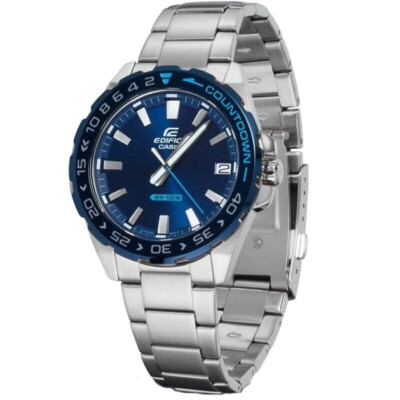 Casio EDIFICE 41 mm Stainless Steel Band Men's watch  (EFV-120DB-2AVCR BLUE FACE