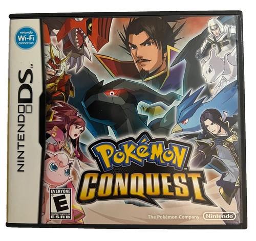 Pokemon Conquest (Nintendo DS, 2012) Factory Sealed, New