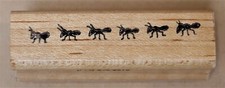 RAW STAMPS 1992 RUBBER STAMP ANTS WALKING