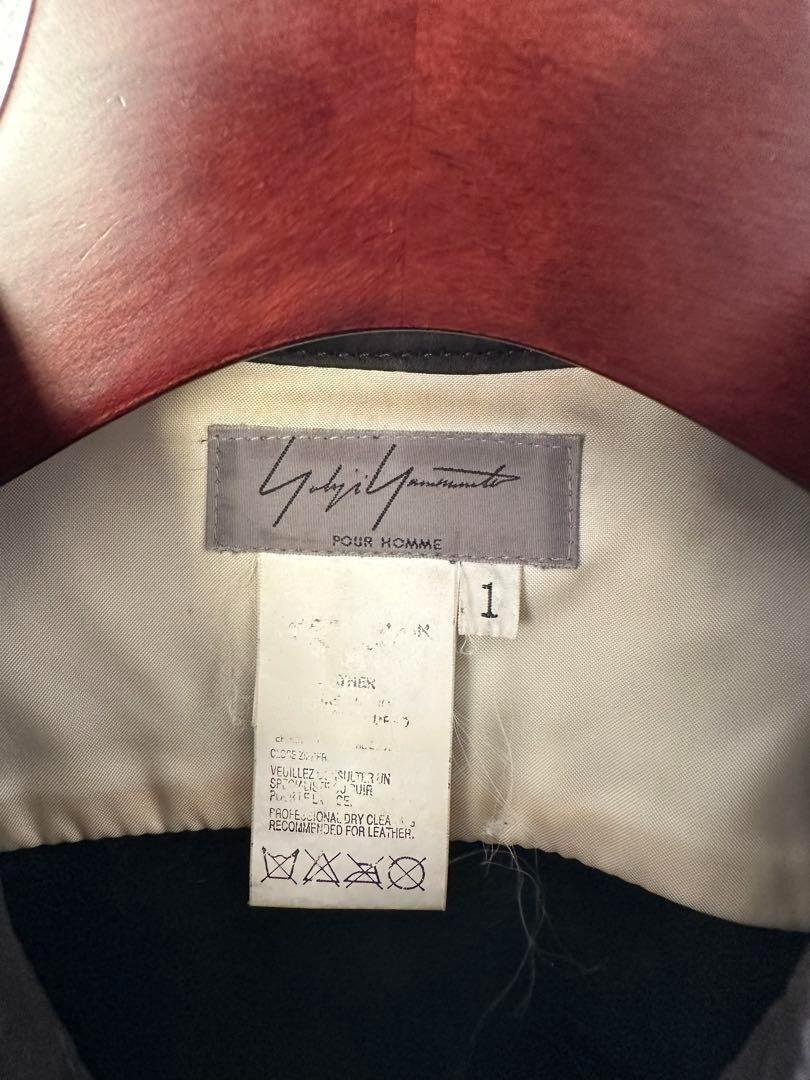 トップス yohji yamamoto pour homme leather Knit Yohji Yamamoto POUR HOMME 6.1 THE MEN Mermaid Print Leather
