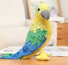 Budgerigar Parrot Bird 20 Inch Stuffed Animal Plush Toys Toddler Doll Kids Gifts