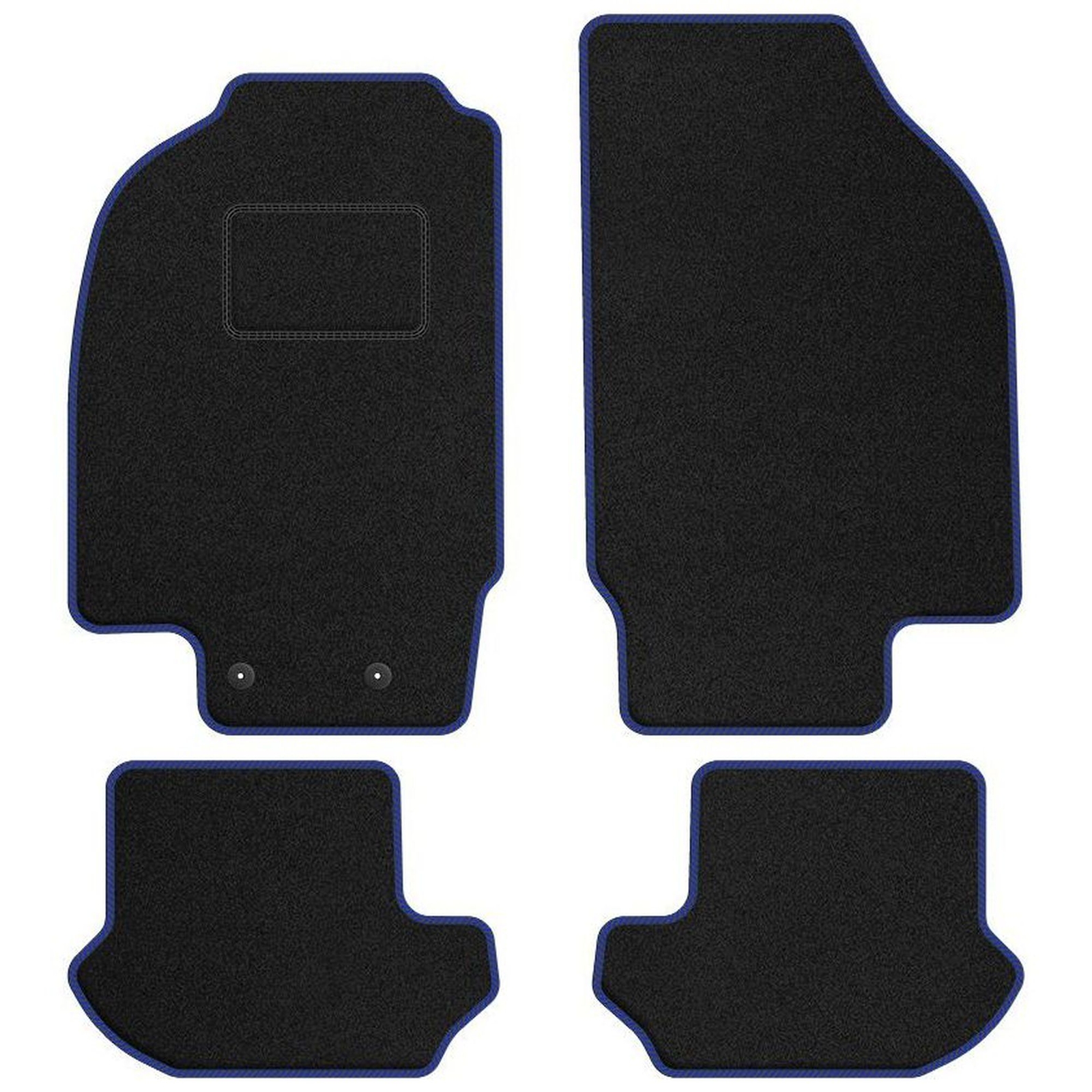 Tapis Ford Ka I bleu en velours STREAK idéal pour protéger votre voiture lors des trajets quotidiens