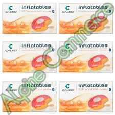 *6-Packs* Caleo Floating Bluetooth Speaker Donut Inflatable Waterproof