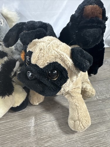 Ganz Plush Lot of 7 Dogs, Koala, Gorilla, Eagle, Polar Bear, Cow Some Stains - Picture 7 of 24