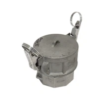 NEW DIXON 300-A-SS 3" X 3" CAM & GROOVE MALE ADAPTER W/ SAFLOK DC-3"-SST CAP