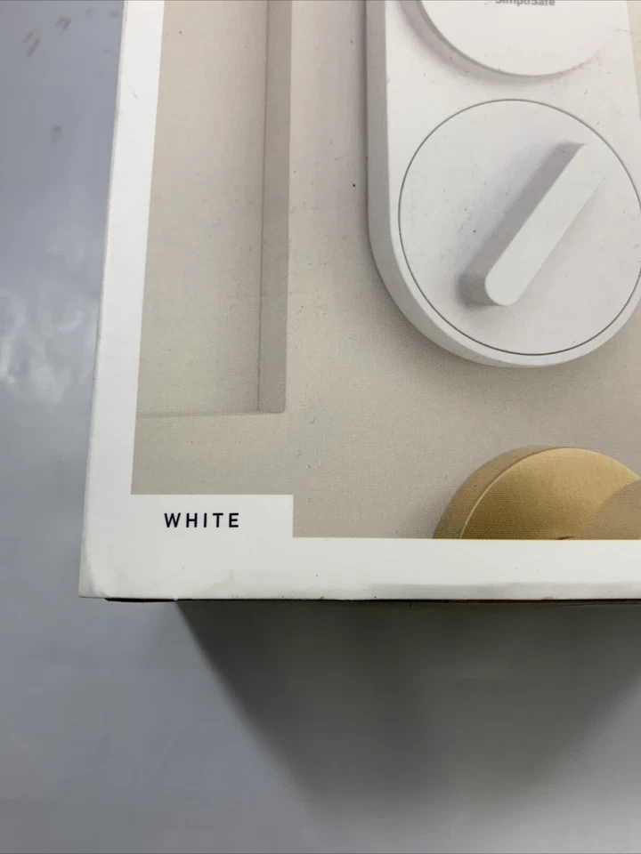 SimpliSafe Smart Lock & PIN Pad White Wireless Door Home Security  - Image 2 of 4