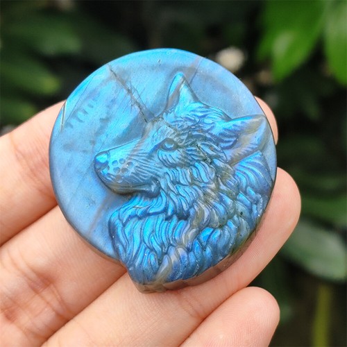 25Kinds Natural Labradorite Quartz Crystal Carved Skull Reiki Healing Decor - Picture 84 of 135