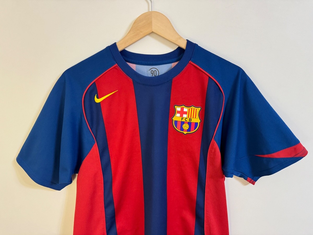 FC Barcelona 2004/2005 Home Basic Football Shirt Soccer