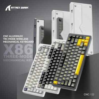ATTACK SHARK X86 Wireless Mechanical Keyboard Not For Sale!!!