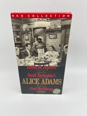 ALICE ADAMS VHS (1935) Hepburn MacMurray Hattie McDaniel RKO Collection 1989