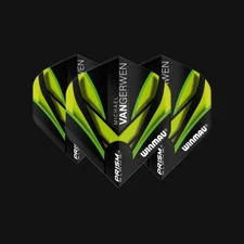 MVG WINMAU PRISM ALPHA STANDARD SHAPE FLIGHTS BLACK GREEN