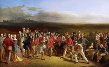 The Golfers Painting by Charles Lees Art Reproduction