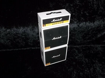 MARSHALL RHOADS LEAD MINIATURE GUITAR AMPLIFIER AMP FULL STACK WHITE EDITION