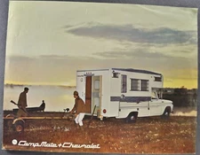 1964-1965 Camp Mate Camper RV Brochure Sheet Chevrolet Pickup Excellent Original