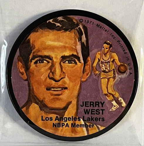 1971 Mattel Instant Replay Record JERRY WEST Los Angeles Lakers