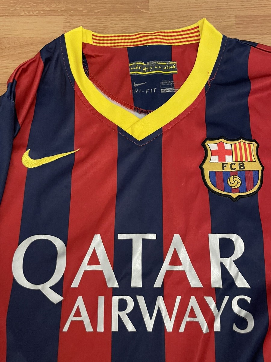 100% Authentic FC Barcelona Jersey Men's Size Medium Nike