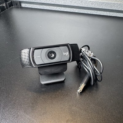 Logitech C920 Pro HD USB Webcam V-U0028 860-000334 USB 1080p 30 fps Tested