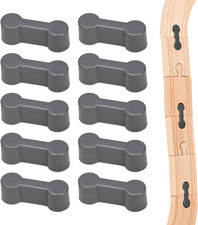10 Pcs Holzeisenbahn Zubehör,Für Brio Schienen Set,Anhängerkupplung Verbindungss