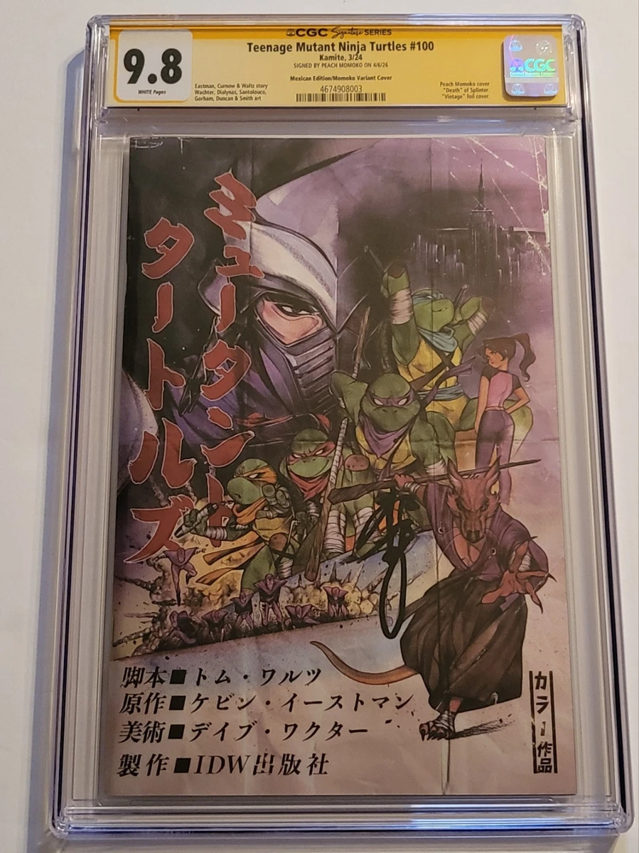 Teenage Mutant Ninja Turtles 9.8 Near Mint/Mint, Comics Signed