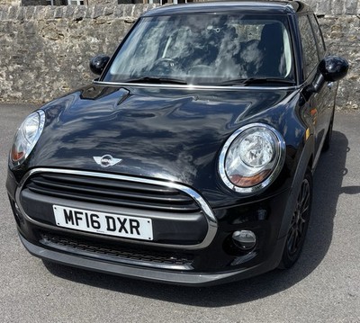MINI One 5Dr Black Hatchback 1.2L Petrol Manual 12m MOT 62,233 Miles VGC 2016