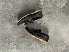 Prada Leather Loafers Slip On Made in Italy Sz 7,5 Us 40,5