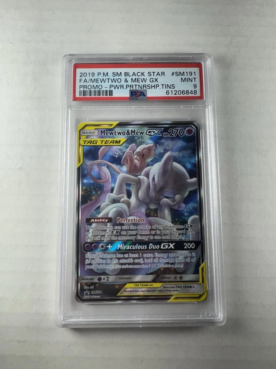 Mewtwo Pokémon TCG Professional Sports Authenticator (PSA) Grade 9