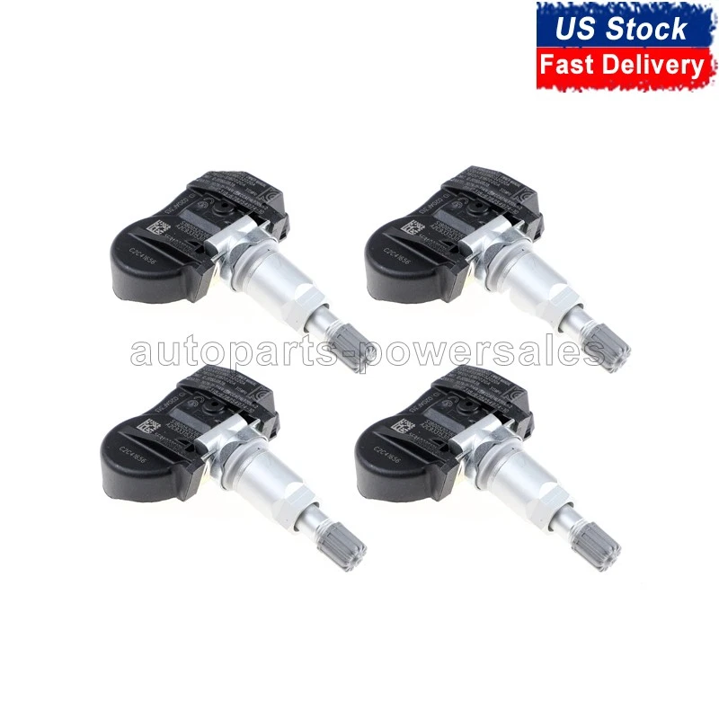 4X TPMS Tire Pressure Sensor Replacement For 2009-2015 Jaguar XF C2C41656 315mhz - Image 2 of 4