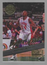 1994 Signature Rookies Gold Standard Sharone Wright #GS16 Gold Foil Signature RC