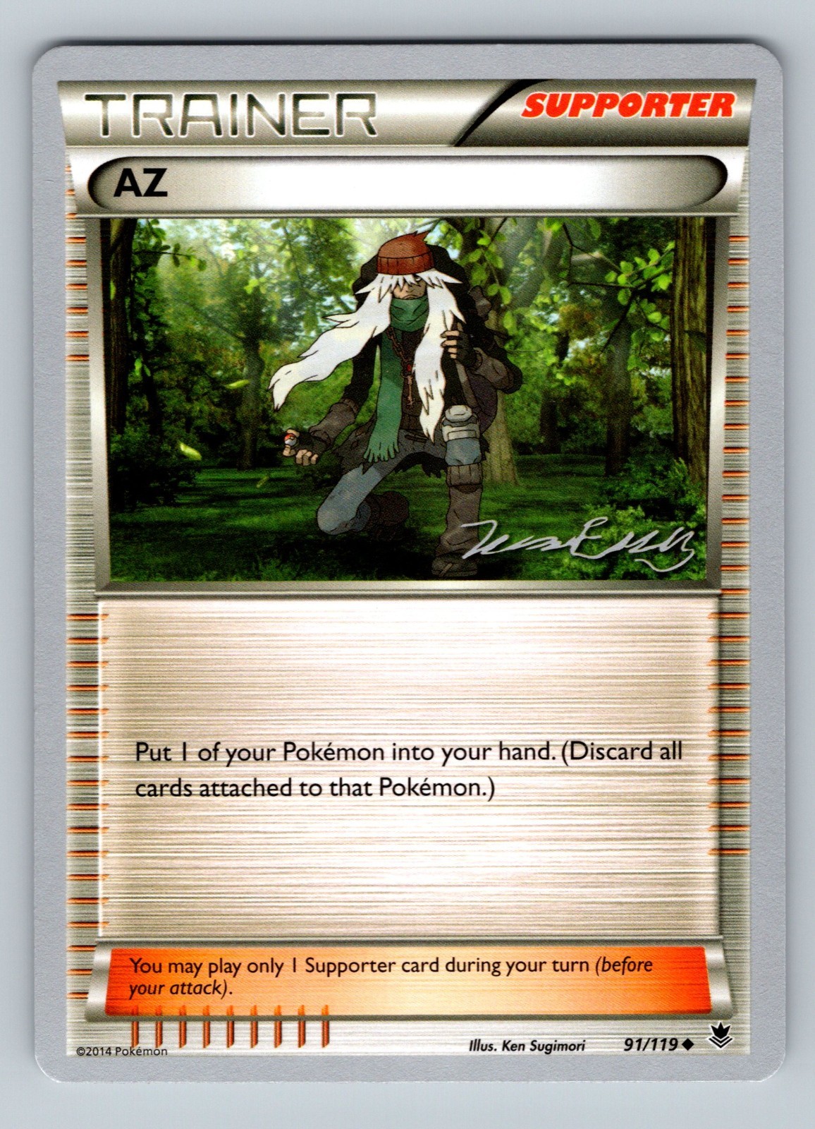 Pokemon Card - AZ 91/119 - Phantom Forces - World Championships 2016