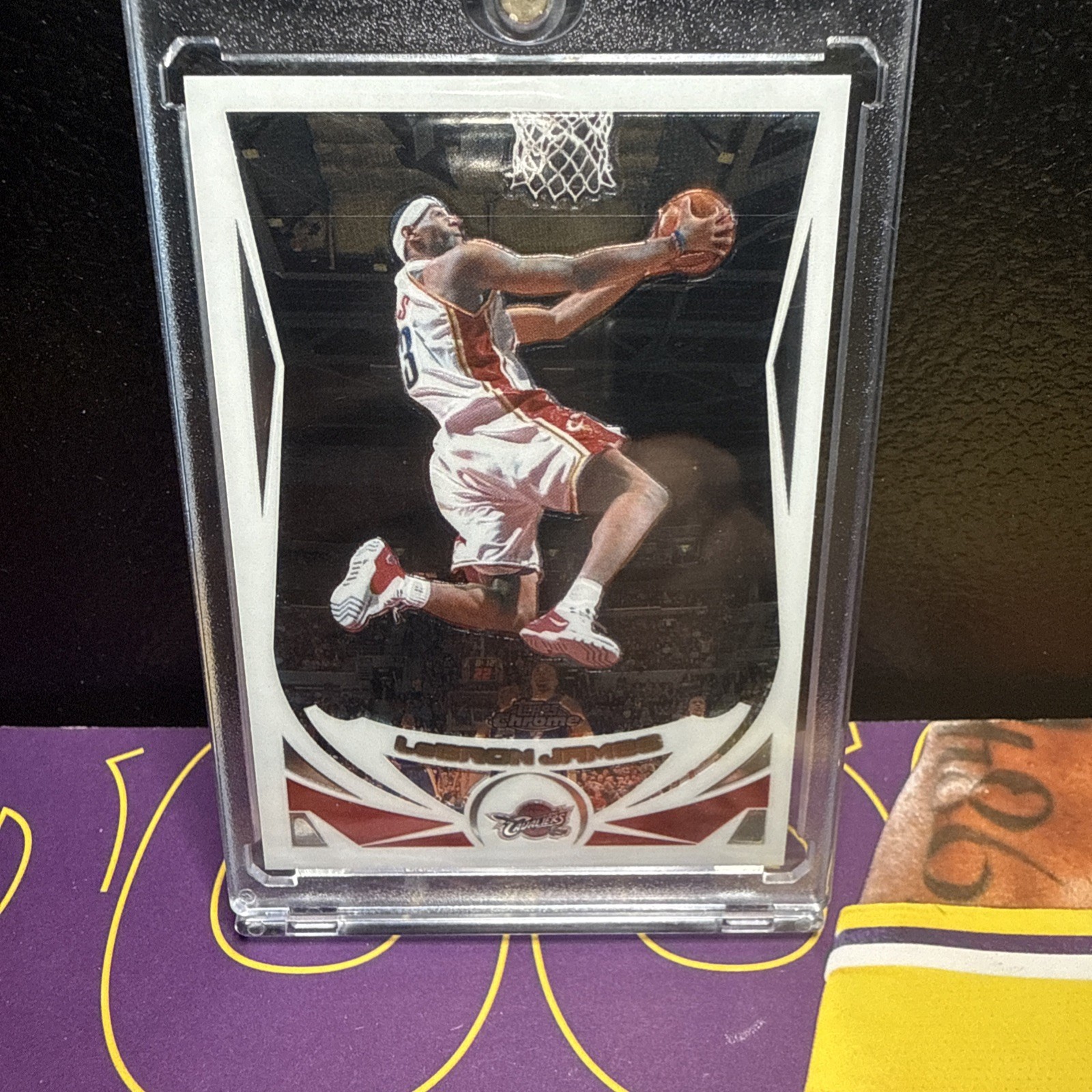 2004 LEBRON JAMES #23 Topps Chrome