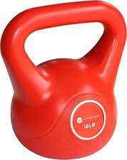 12LB Exercise Kettlebell Fitness Workout Body Equipment Home Gym