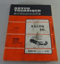 Reparaturanleitung Revue Technique Citroen DS 21 Stand 10/1970