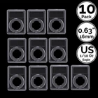 10 Pack 16 mm Ring Slab Coin Snap Holders For US 1/10 Oz Gold Eagle Dollar
