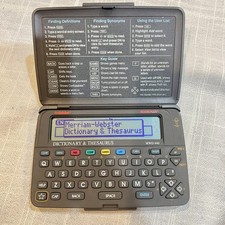 Franklin Bookman Dictionary and Thesaurus MWD-440 Tested  Works