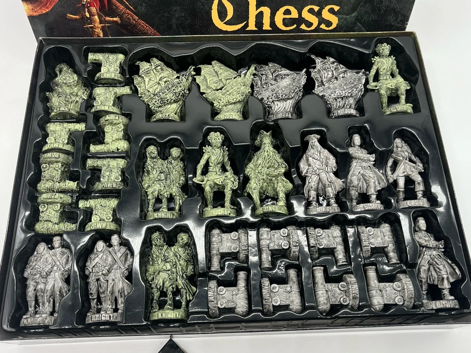 Disney Pirates Of The Caribbean Dead Mans Chess Board Game - Image 3 of 4