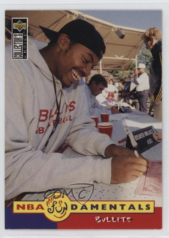 1996 Upper Deck Collector's Choice International German Rasheed Wallace #194 2b6