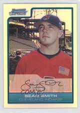 2006 Bowman Draft Chrome Futures Game Refractor Sean Smith #FG42 0j6