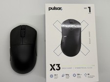 Pulsar X3 Mini Size 1 - Wireless Gaming Mouse, Black, RHD - W/Grip tape