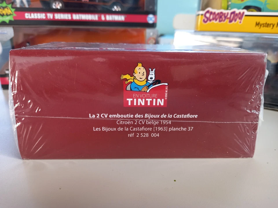 Citroen 2CV Les Bijoux de la Castafiore TinTin scala 1/43 - Immagine 3 di 3