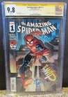 AMAZING SPIDER-MAN #1 CGC 9.8 SIGNED By JOHN ROMITA Jr. Cover & Art 2022 MARVEL!