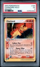 Pokémon TCG Charizard Holo Secret Rare EX Dragon 100/97 English 2003 PSA 5 EX on eBay