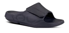 New OOFOS Women's OOahh Sport Flex Sandal Matte Black Ships Free Only $58.89