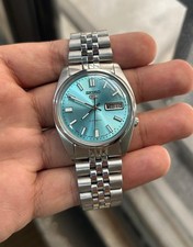 Seiko 5 Automatic 17 Jewels  ICE Blue Dial(Changed) Japan Men