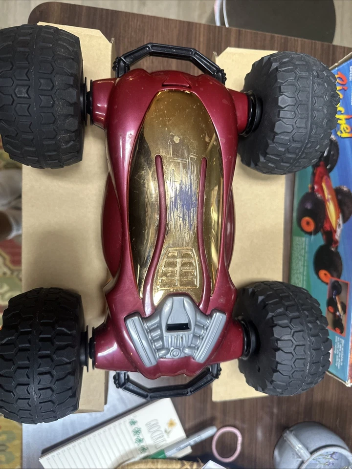 9.6v Kenner Ricochet Rc Car With Box *read* No Remote Untested - Image 3 of 4