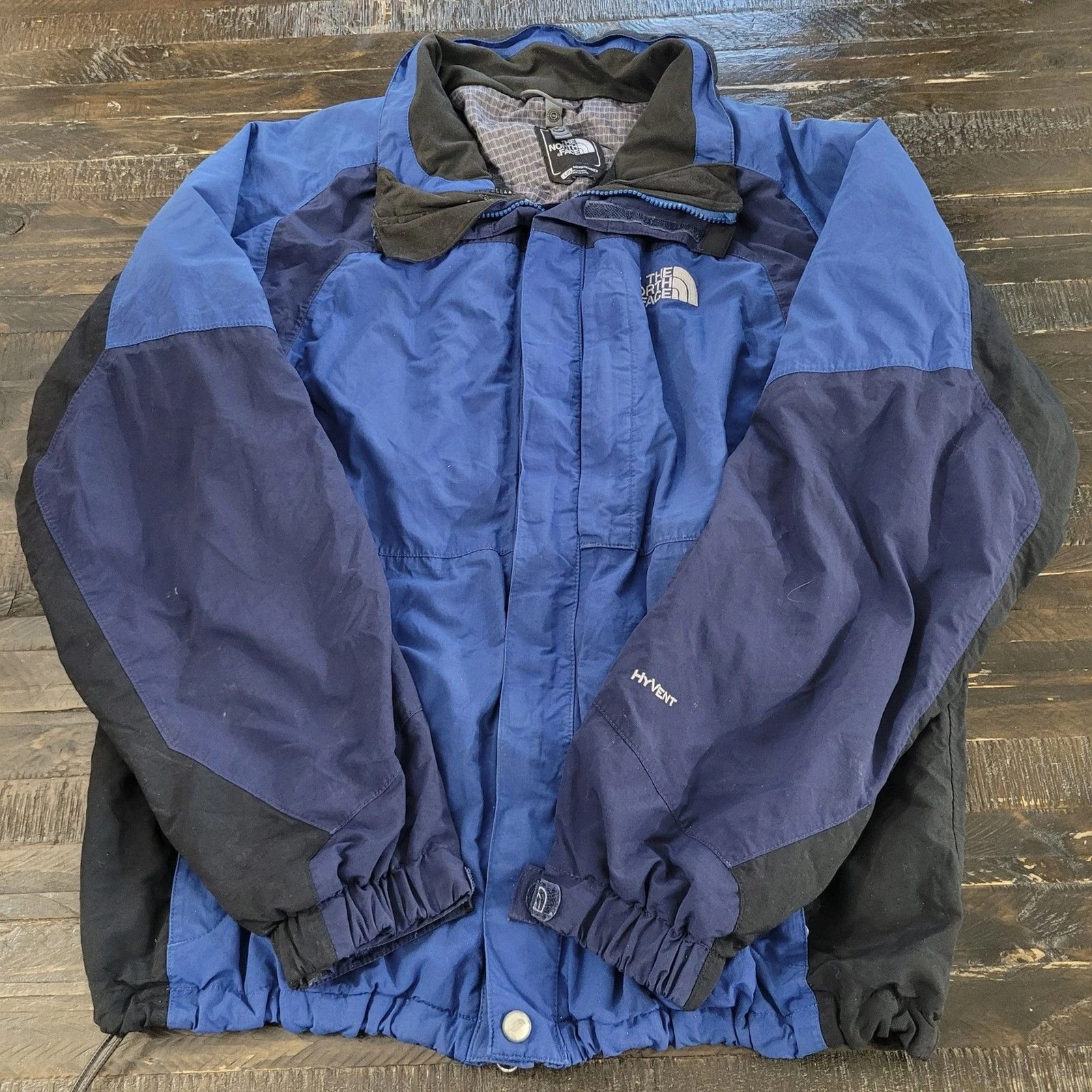 Vintage The North Face HyVent Jacket Mens Large Waterproof Outdoor Coat