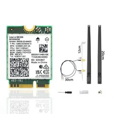 WiFi 7 BE200 NGW Wireless Card, Tri-Band 6GHz/5GHz/2.4GHz M.2 NGFF Bluetooth ...