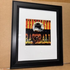 BASEBALL by MARK ANDREW ALLEN - MLB SPORT GRAFFITI SCOREBOARD CANVAS 17 X 14