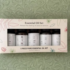 Essential Oils by Measurable Difference Set of 5 14.8 ml. Made in USA New